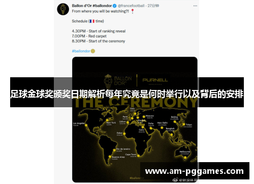 足球金球奖颁奖日期解析每年究竟是何时举行以及背后的安排